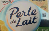 Perle de lait au citron