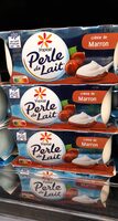 Perle de lait sur lit à la Crème de Marron x4
