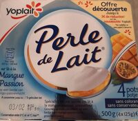 Perle de lait mangue passion