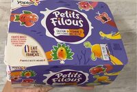 Spécialité laitière sucrée aux fruits à base de Fromage Frais, aromatisée