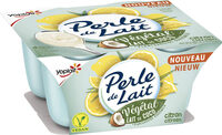 Perle de lait végétal lait de coco citron