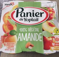 Panier de youplait 100% vegetal amande
