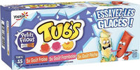 Petits Filou - Tub's, goût fraise, framboise et pêche
