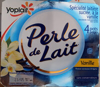 Perle de lait vanille