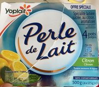 Perle de lait citron