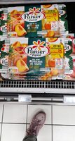 Panier de Yoplait aux morceaux de fruits jaune
