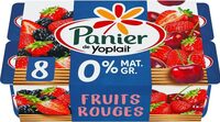 Yaourts Fruits Rouges 0%