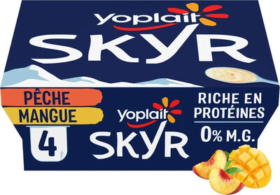 Skyr pêche et mangue