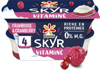 Skyr vitaminé framboise & cranberry