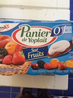 Panier de Yoplait 0% sur Fruits