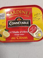 Sardines à l huile d olive citron