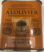 Huile vierge de noisette