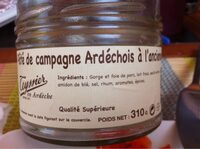 Pate de campagne Ardechois a l'ancienne TEYSSIER