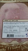 Jambon cuit demi lune