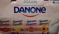 Yaourt saveur fruits