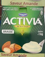 Activia saveur amande