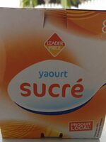 Yaourt sucré