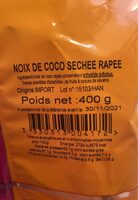 Noix de coco séchée râpée