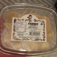 Pommes déshydratées