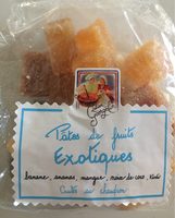 Pâtes de fruits exotiques