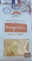 Bonbons au sucre de canne Orange citron