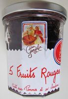 5 Fruits Rouges cuits aux pommes et au chaudron
