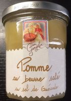 Confiture pomme au beurré salé