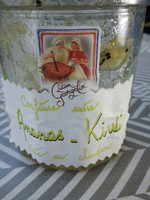 Confiture extra Ananas Kiwi cuite au chaudron