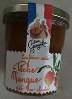Confiture pêche mangue