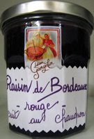 Raisin de Bordeaux rouge cuit au chaudron
