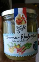 Compote pomme rhubarbe