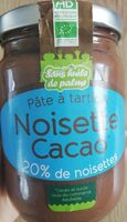 Pate à tartiner noisette cacao