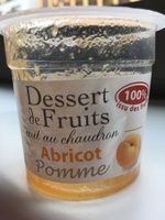 Dessert de fruits cuit au chaudron - Abricot pomme