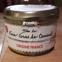 Bloc de foie gras de canard