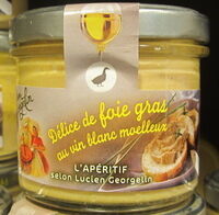 Délice de Foie Gras au Vin Blanc Moelleux