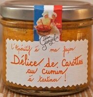 Délice de Carottes au Cumin à Tartiner