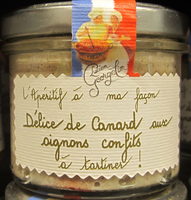 Délice de Canard aux Oignons Confits à Tartiner