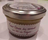 Foie gras de canard sur lit de figue