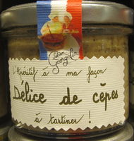 Délice de Cèpes à Tartiner