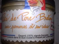 Pâté de Porc Breton aux Pommes et au Cidre