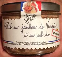 Paté au jambon de vendée et au sel de noirmoutier