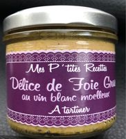 Délice de Foie Gras au Vin Blanc Moelleux à Tartiner