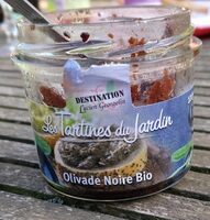 Tartines du jardin olives noire