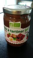 Pâte à tartiner BIO cacao noisette sans huile de palme