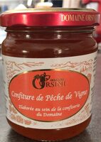 Confiture de pêche de vigne