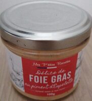 Foie gras au piment d'Espelette