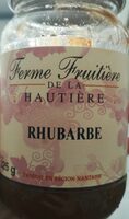 Confiture de rhubarbe