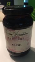 Confiture cassis