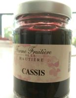 Confiture cassis