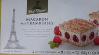 Entremets macaron framboise, l'étui de 2 152 gr